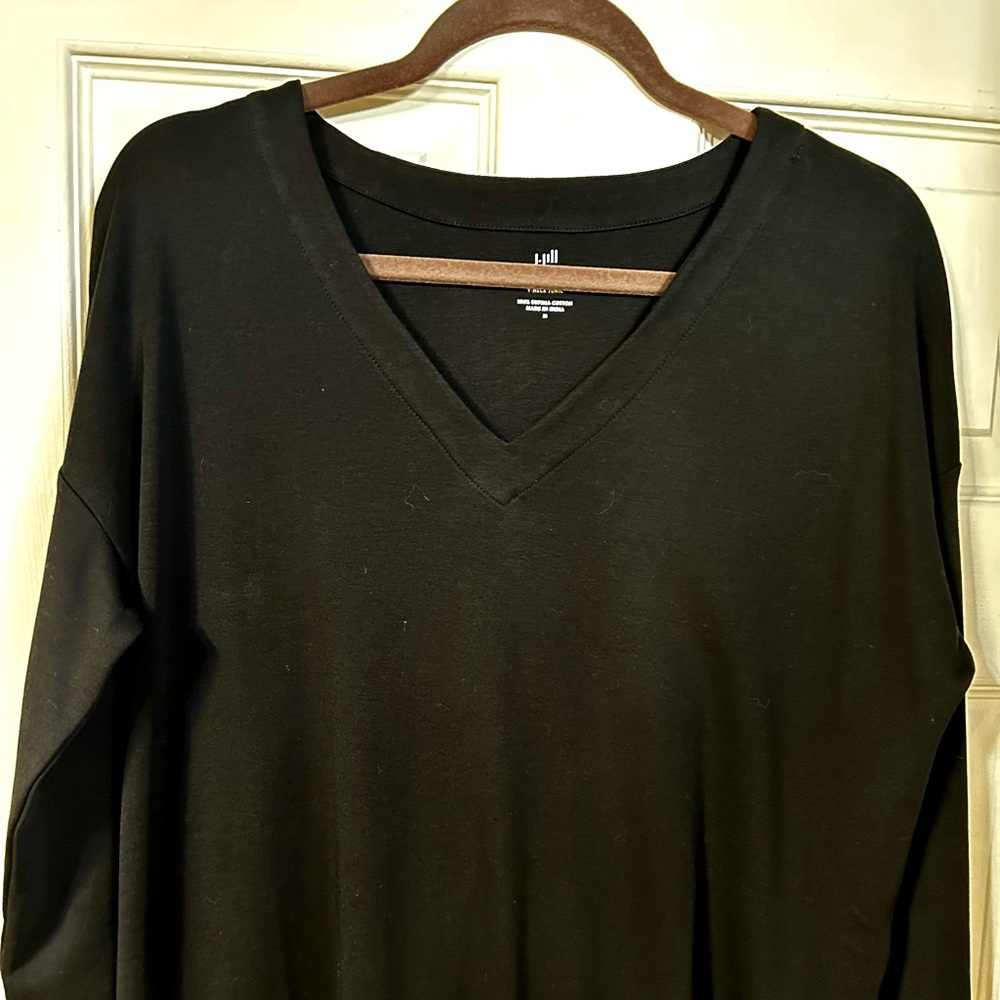 JJill Black Tunic